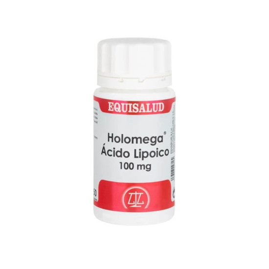 Holomega Ácido Lipoico Acide Alpha-Lipoïque 200 mg 50 gélules Equisalud