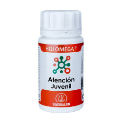 Holomega Atención Juvenil au Bacopa, Ginkgo et Huperzia 50 gélules Equisalud