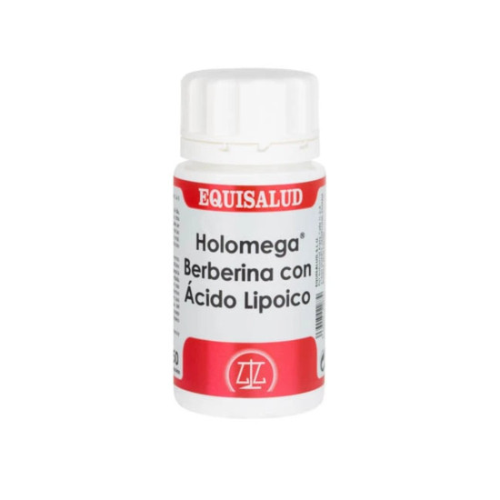 Holomega Berberine with Alpha-Lipoic Acid and Chromium 180 capsules Equisalud