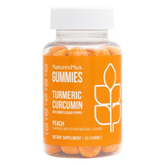 Gominoles de Cúrcuma amb Gingebre i Pebre Negre 60 gummies Nature's Plus