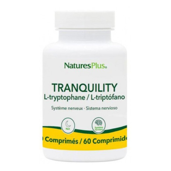 Tranquility Valeriana, Triptófano y Minerales 60 comprimidos Nature's Plus