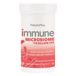 Immune Microbiome Probiotiques avec Vitamine D 30 gélules Nature's Plus