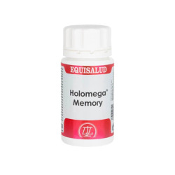 Holomega Memory con Fosfatidilserina, Acetil-L-Carnitina y Ginkgo 50 cápsulas Equisalud
