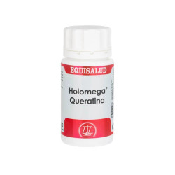 Holomega Kératine Hydrolysée Cynatine® HNS 500 mg 50 gélules Equisalud