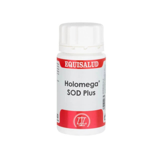 Holomega SOD Plus Superóxido Dismutasa de Melón Extramel® 50 cápsulas Equisalud