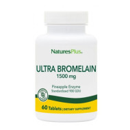 Bromélaïne 1500 mg Ultra Bromélaïne 60 comprimés Nature's Plus