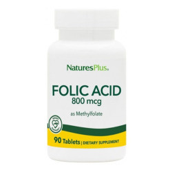 Àcid Fòlic Metilfolat Càlcic 90 comprimits Nature's Plus