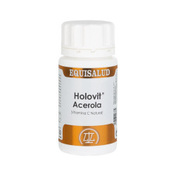 Holovit Acerola Vitamina C Natural 50 cápsulas Equisalud