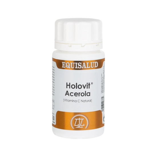 Holovit Acerola Natural Vitamin C 50 capsules Equisalud