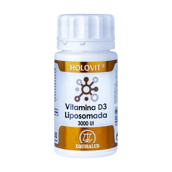 Holovit Vitamina D3 Liposomada 3000 UI 50 càpsules Equisalud
