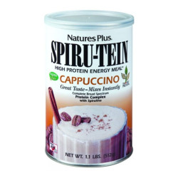 Spiru-tein Batut de Proteïna Vegetal amb Espirulina sabor Cappuccino 512 g Nature's Plus