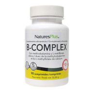B-Complex Vitamines du Groupe B au Son de Riz 90 comprimés Nature's Plus