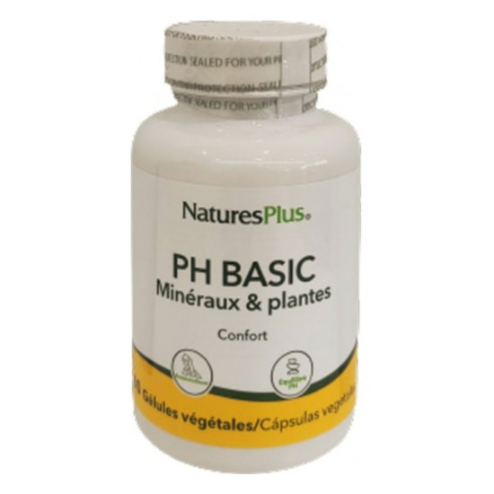 pH Basic Complemento Mineral de Citratos 60 cápsulas Nature's Plus
