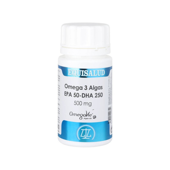 Omega 3 de Algas Vegano EPA 50 DHA 250 40 perlas Equisalud
