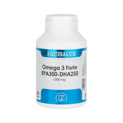 Oméga 3 Forte EPA350-DHA250 Huile de Poisson Concentrée 1000 mg 120 capsules molles Equisalud