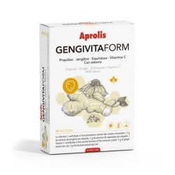 Aprolis Gengivitaform Jengibre, Equinácea, Propóleo y Vitamina C 20 viales Intersa