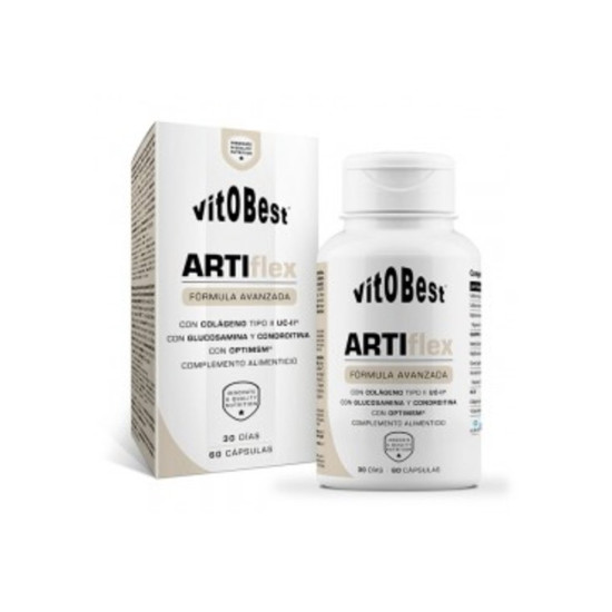 ArtiFlex Glucosamina, Condroïtina, MSM i Col·lagen UC-II 60 càpsules Vitobest