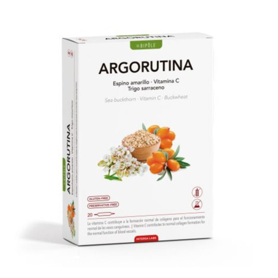 Argorutina Arnç Groc, Vitamina C i Fajol 20 vials Intersa