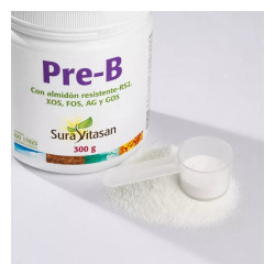 Pre-B Fibra con 5 Prebióticos en Polvo 300 g Sura Vitasan