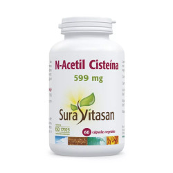 N-Acetil Cisteína NAC 599 mg 60 cápsulas Sura Vitasan