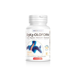 D3K2-Oloform Calcium, Magnésium, Vitamine D3 et K2 180 comprimés Intersa