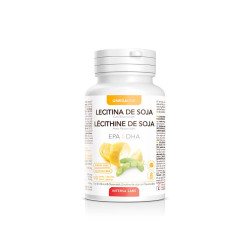 Lecitina de Soja 1200 mg con Bioflavonoides, EPA y DHA 90 perlas Intersa
