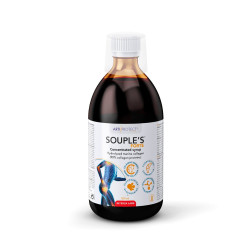 Souple's Forte Xarop de Col·lagen Marí, Glucosamina, Condroitina i Àcid Hialurònic 500 ml Intersa