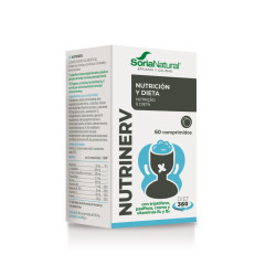 Nutrinerv Triptófano, Magnesio y Pasiflora 60 comprimidos Soria Natural