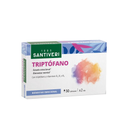 Triptófano con Vitaminas B1, B3 y B6 30 cápsulas Santiveri