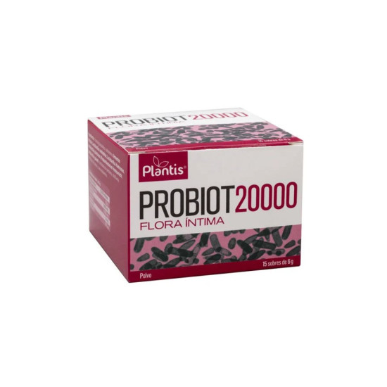 Probiot 20.000 Flora Íntima probiotiques pour la femme 15 sachets Plantis