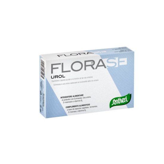Florase Urol D-Manosa, Gayuba y Equinácea 40 cápsulas Santiveri