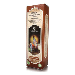Henna Castaño Claro en pasta tinte natural 200 ml Radhe Shyam