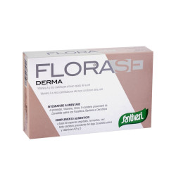 Florase Derma Probióticos, Bardana y Pasiflora 40 cápsulas Santiveri