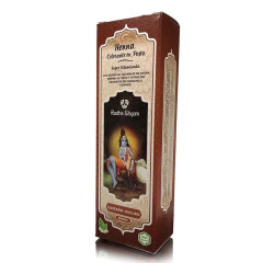 Henna Castaño Oscuro en pasta tinte natural 200 ml Radhe Shyam