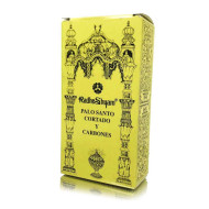 Cut Palo Santo 30 g with 10 Charcoals Radhe Shyam
