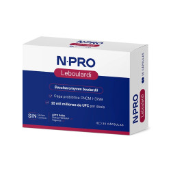 Leboulardi Saccharomyces boulardii 30 cápsulas NPro