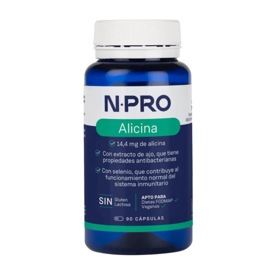 Alicina Garlic Extract and Selenium 90 capsules NPro