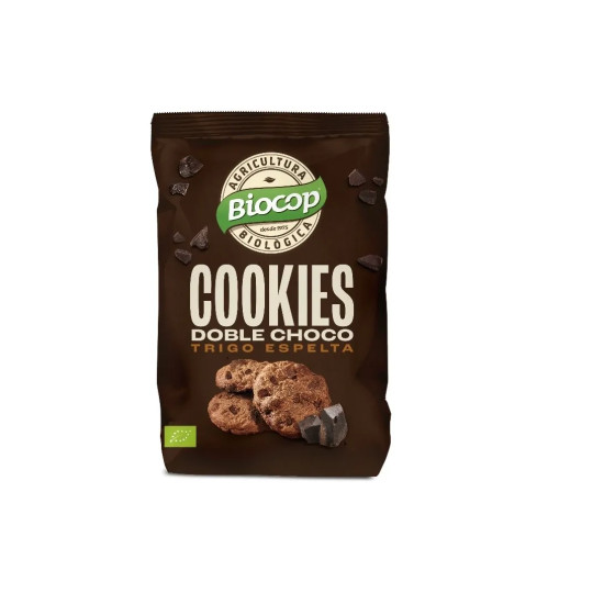Cookies espelta doble chocolate Ecológica 200gr Biocop