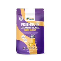 Proteína de Levadura Nutricional en Polvo Sabor Plátano 500 g Energy Feelings