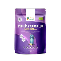Proteína Vegana Sabor Vainilla en Polvo Ecológica 1 kg Energy Feelings