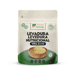 Levadura Nutricional en Copos con Vitaminas B12 y D 130 g Energy Feelings