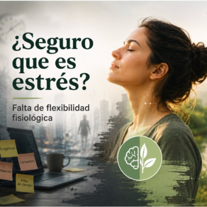 No es solo estrés, es pérdida de flexibilidad biológica