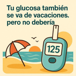 Cómo evitar los picos de glucosa en vacaciones