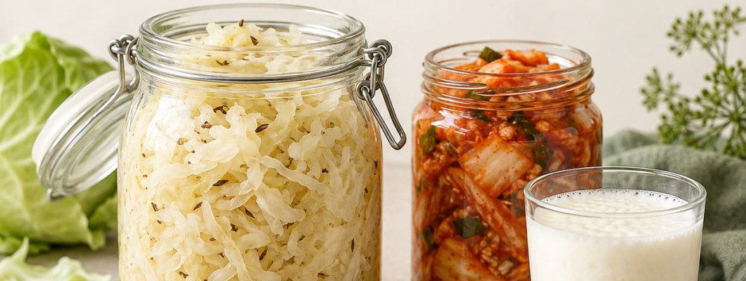 Alimentos fermentados: cuáles llevan bacterias vivas