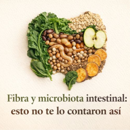 Fibra y microbiota intestinal: por qué tu intestino no la digiere pero tu salud la necesita