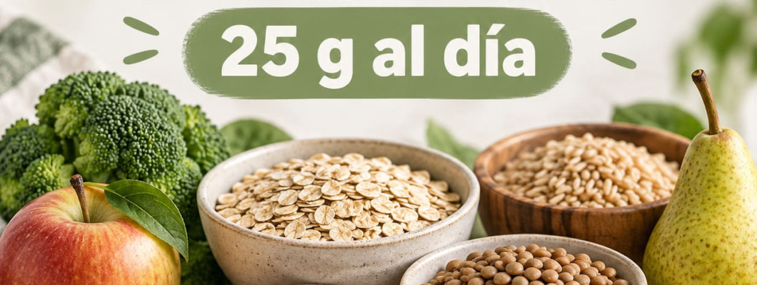 Cuánta fibra al día necesitas y cómo llegar a 25 g