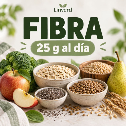 Cuánta fibra al día necesitas y cómo llegar a 25 g