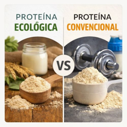 Qué proteína es mejor: proteína ecológica vs convencional