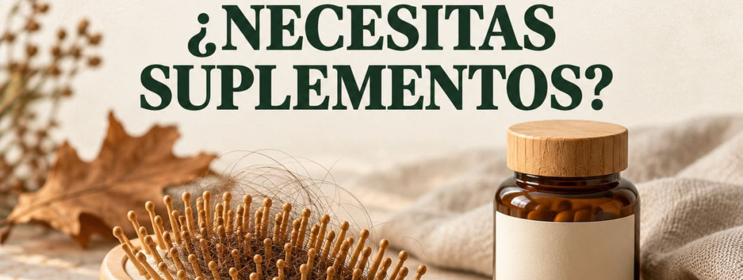 Caída del pelo en otoño: ¿sirven la biotina, el zinc y el hierro?