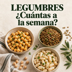 Cuántas legumbres a la semana y cuántos gramos por ración